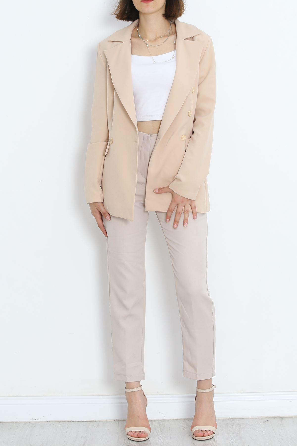 Blazer Jacket Beige