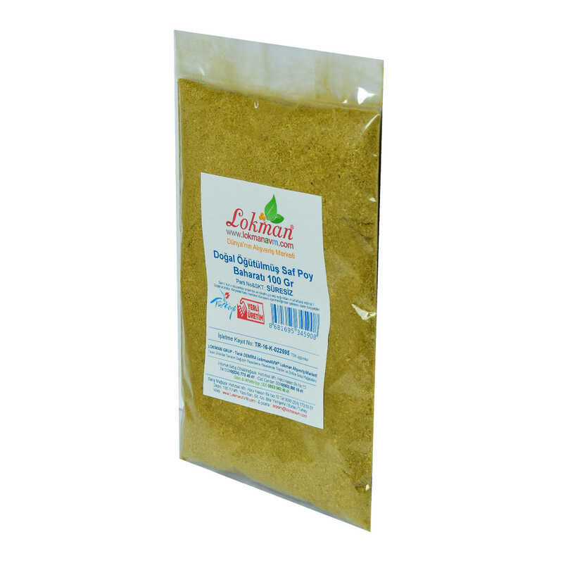 Poy Spice Ground Pure Natural 100 Gr Package