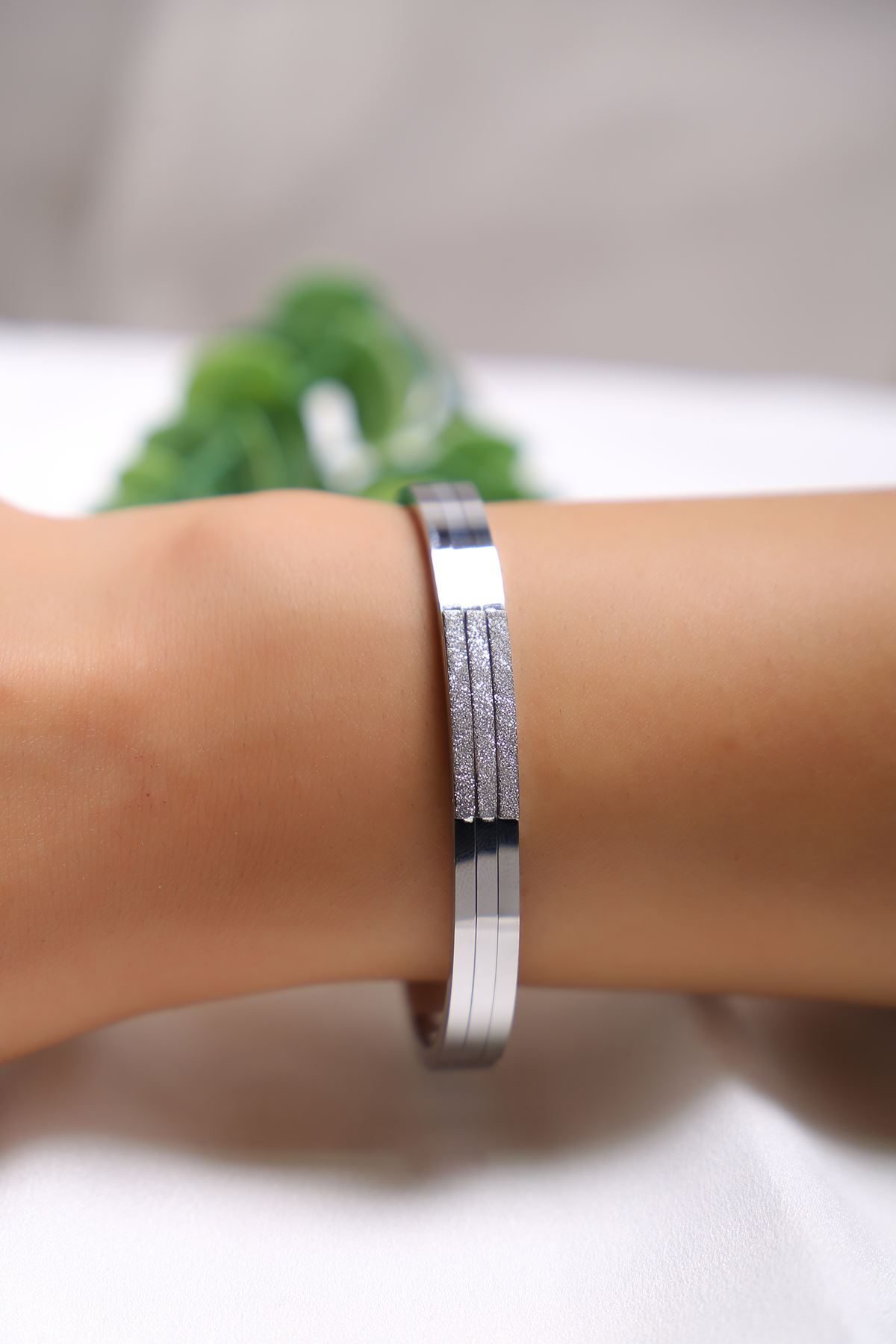 Steel Bracelet Silver1