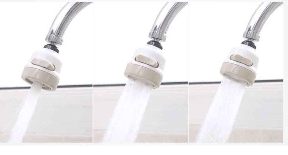 Movable Faucet Head - 3 Functions