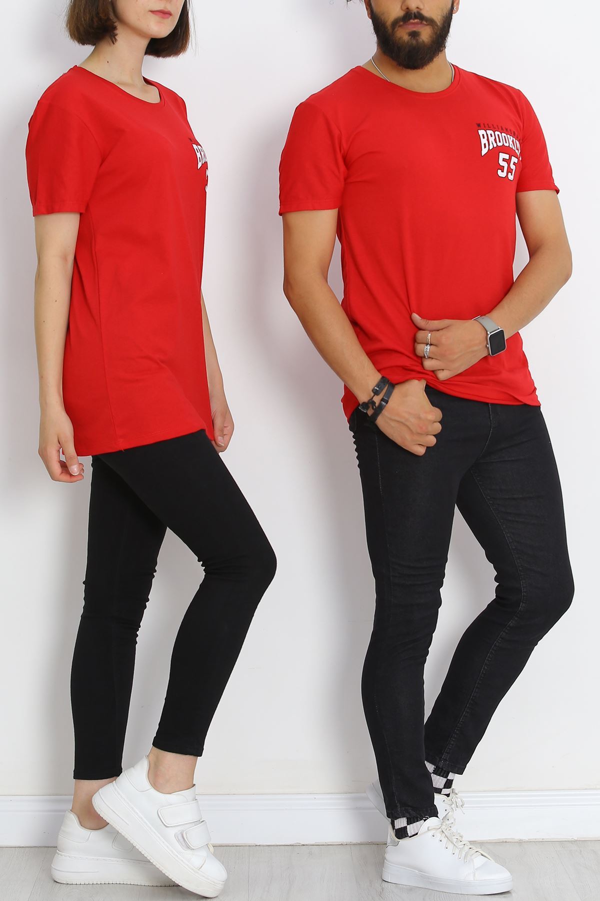 Printed T-shirt Red