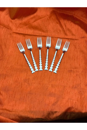 6 pcs Sweet Fork with Heart - 6 pcs Turk-69285