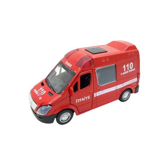 Pull Drop Metal Squad Cars Ambulance, Fire Brigade, Gendarmerie 14 Cm