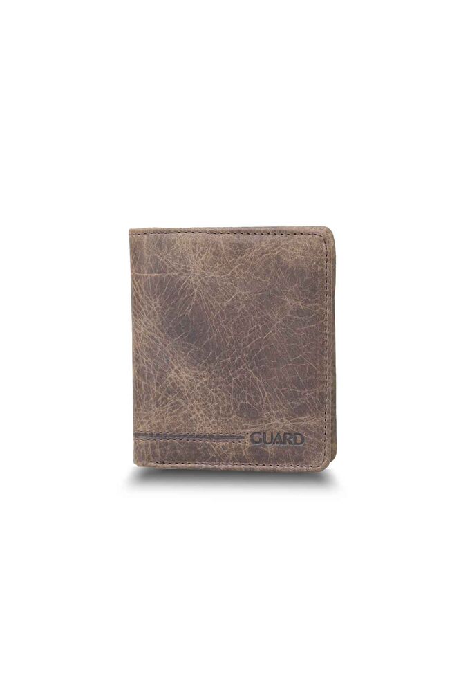 Antique Brown Minimal Sports Leather Men's Wallet