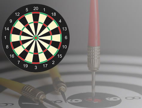 Double Sided Darts Set