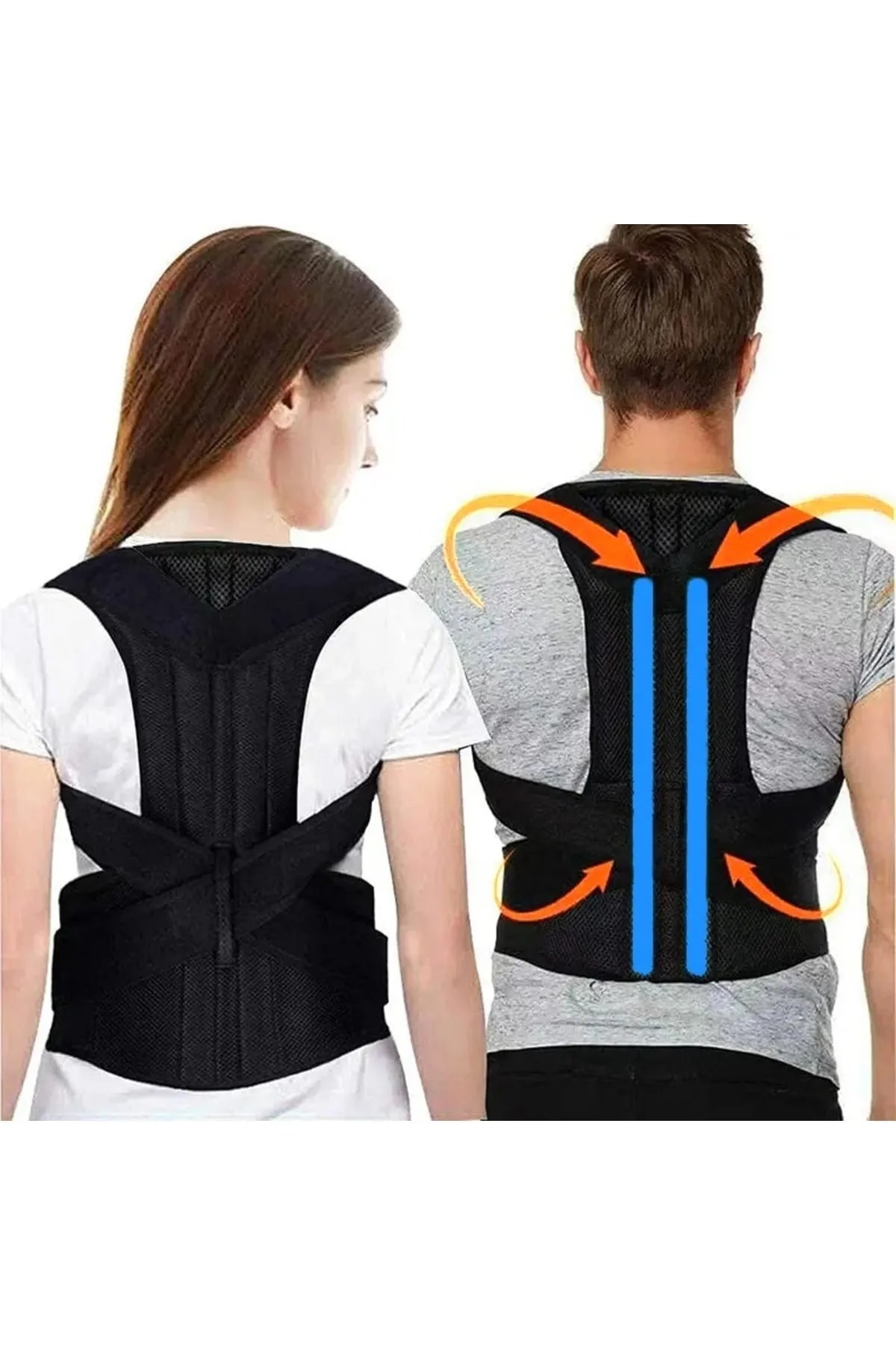 Underwire Upright Posture Brace Women Men Humpback Back Support Brace Waist Shoulder Back Support