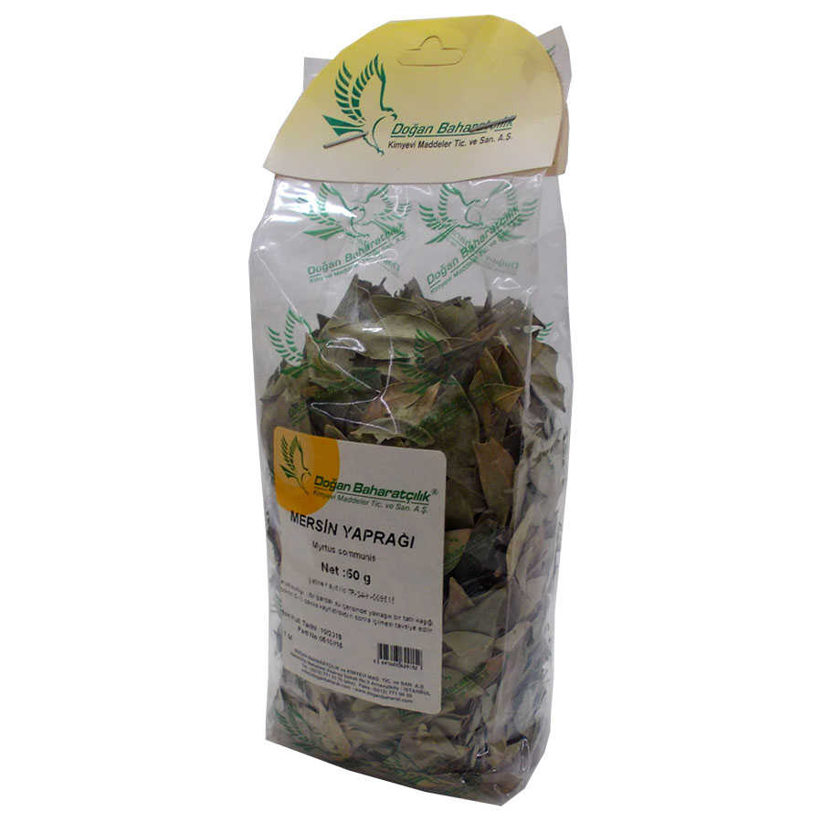 Myrtle Leaf Natural 50 Gr Package