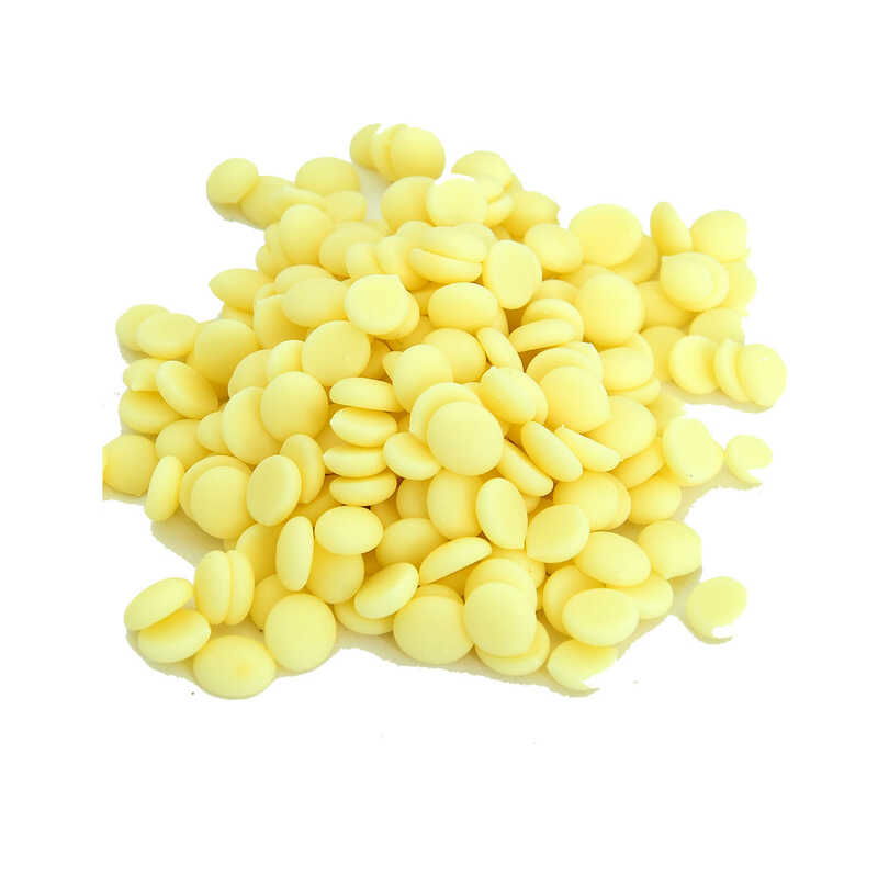 White Chocolate Melting Drop Drop Flake Flake Couverture 100 Gr Package