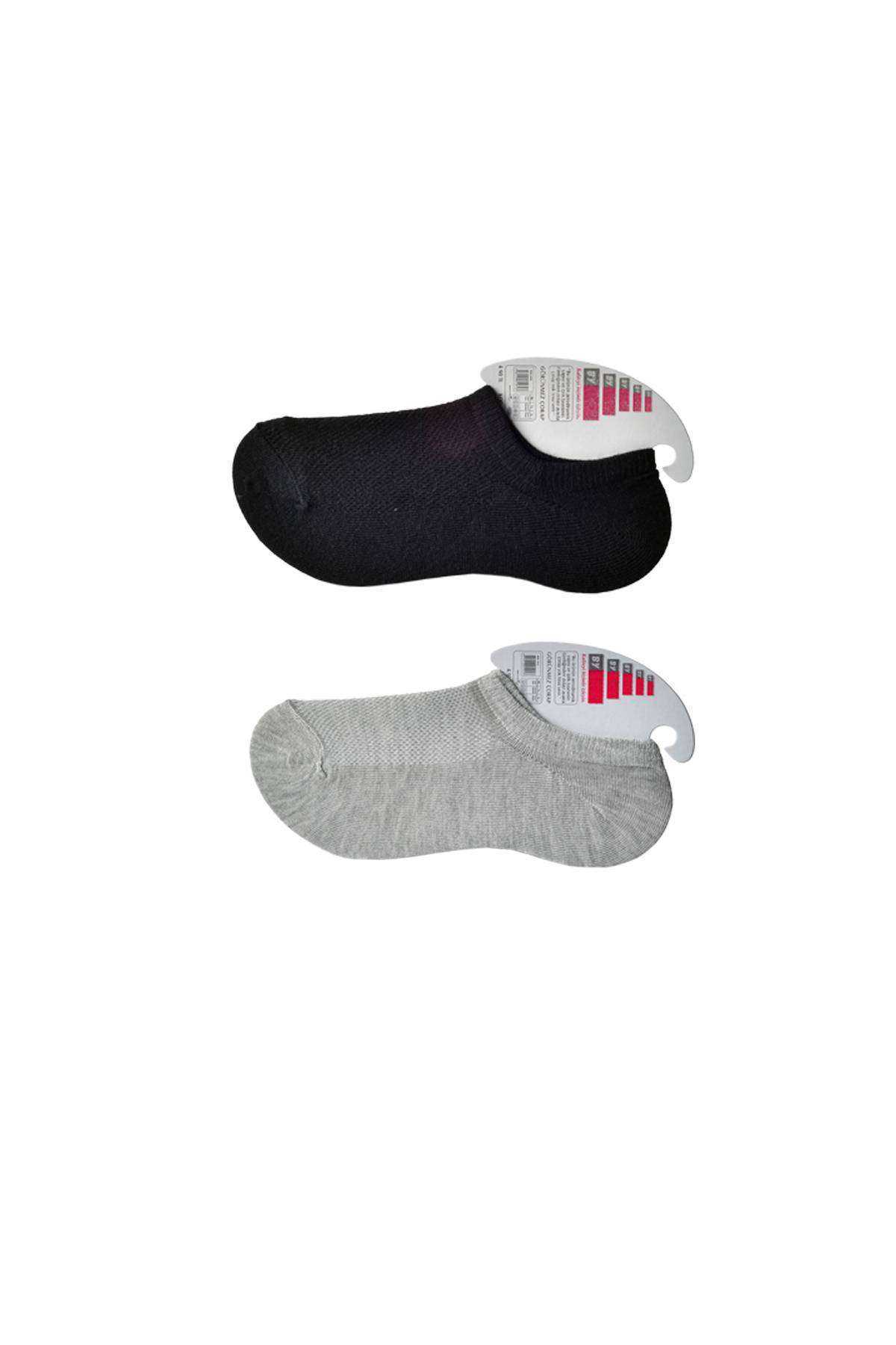 Black and Gray Women's Invisible Socks 15 pairs