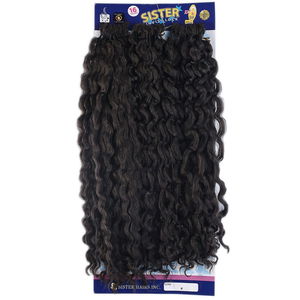 Afro Hair Wavy Hair/Brown 4