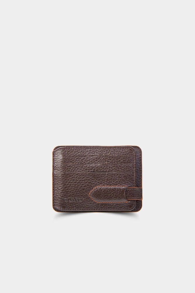 Brown Leather Card Holder