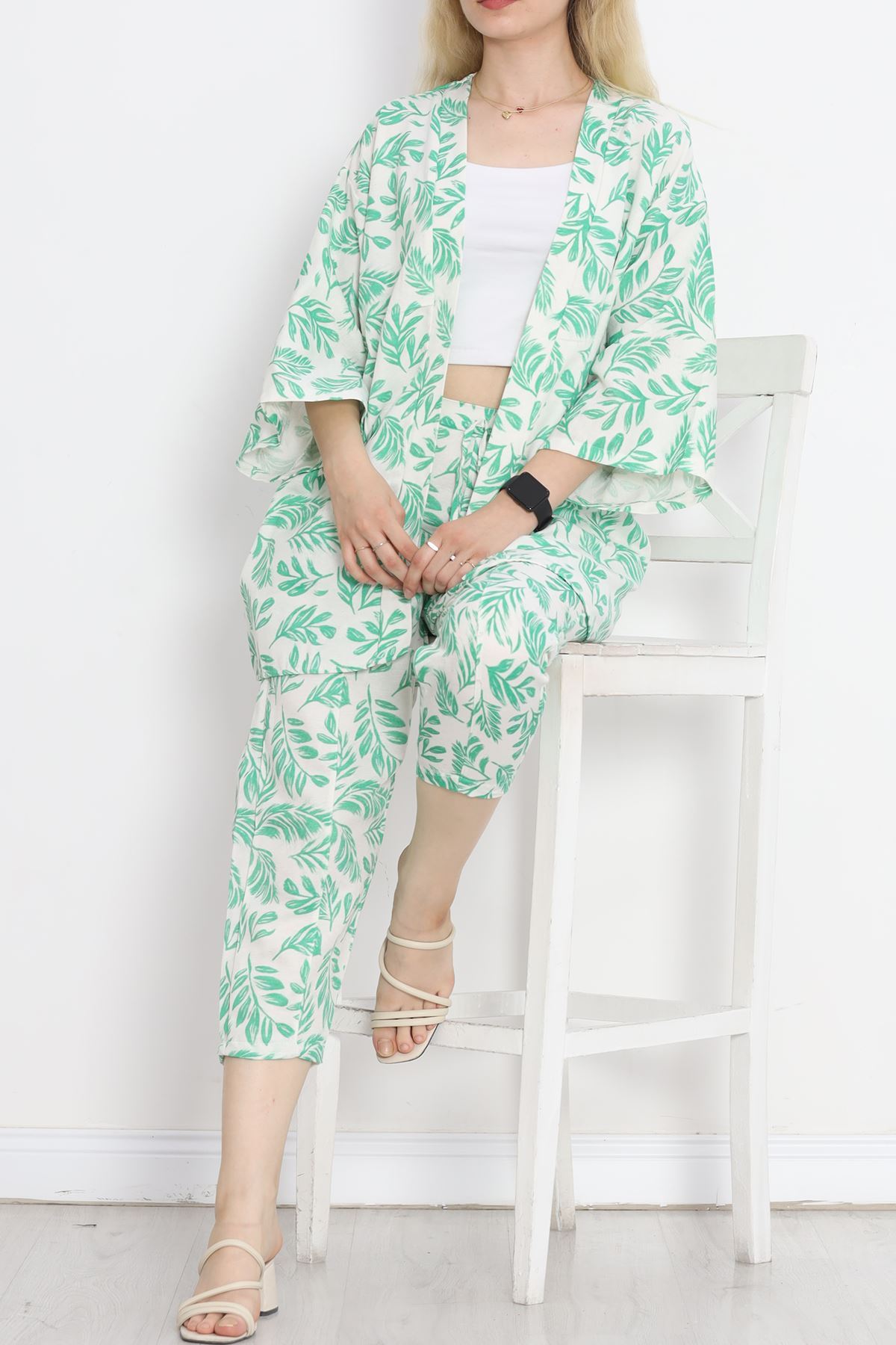 Kimono Set in Green