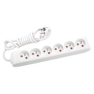 Viko Multi-let Wired Group Socket 6'' 5 Meters