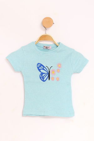 2-10 Years Children's Blouse Turquoise