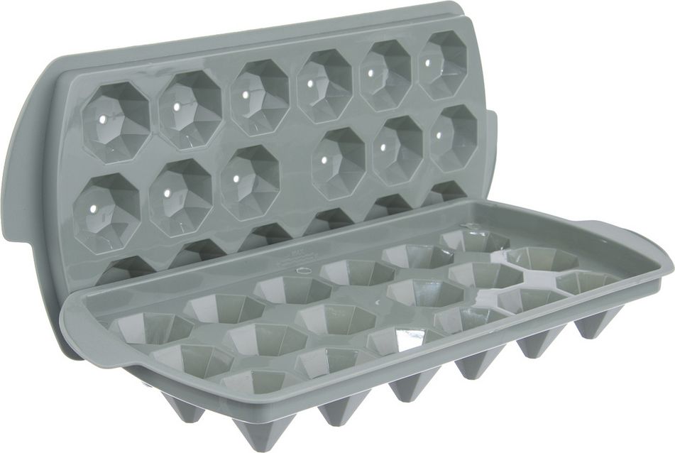 Diamond Diamond Shaped Ice Mold 18 Compartments