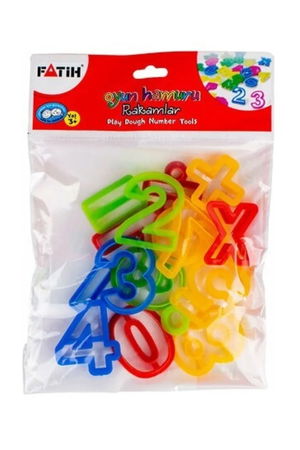 Fatih Play Dough Mold Set Numbers