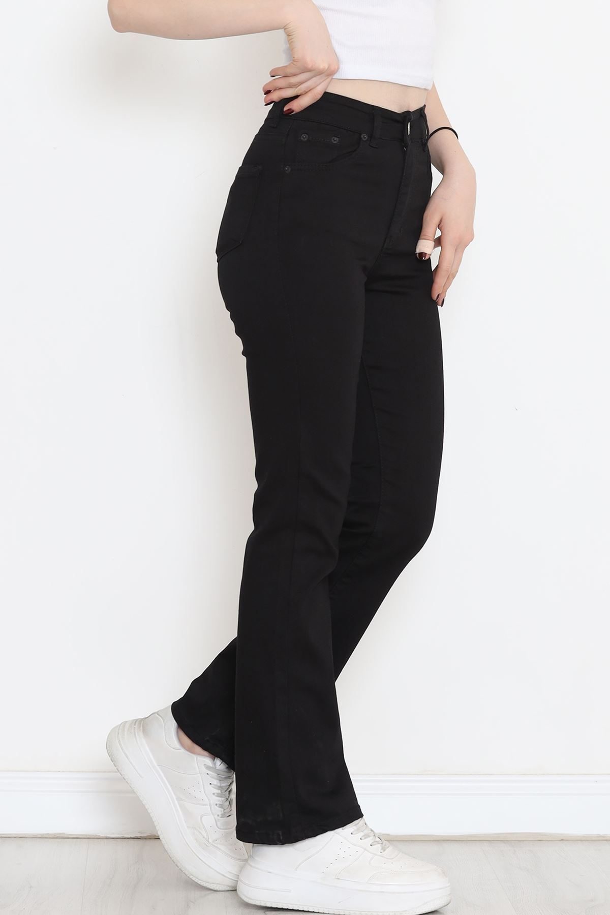 Flared Jeans Black