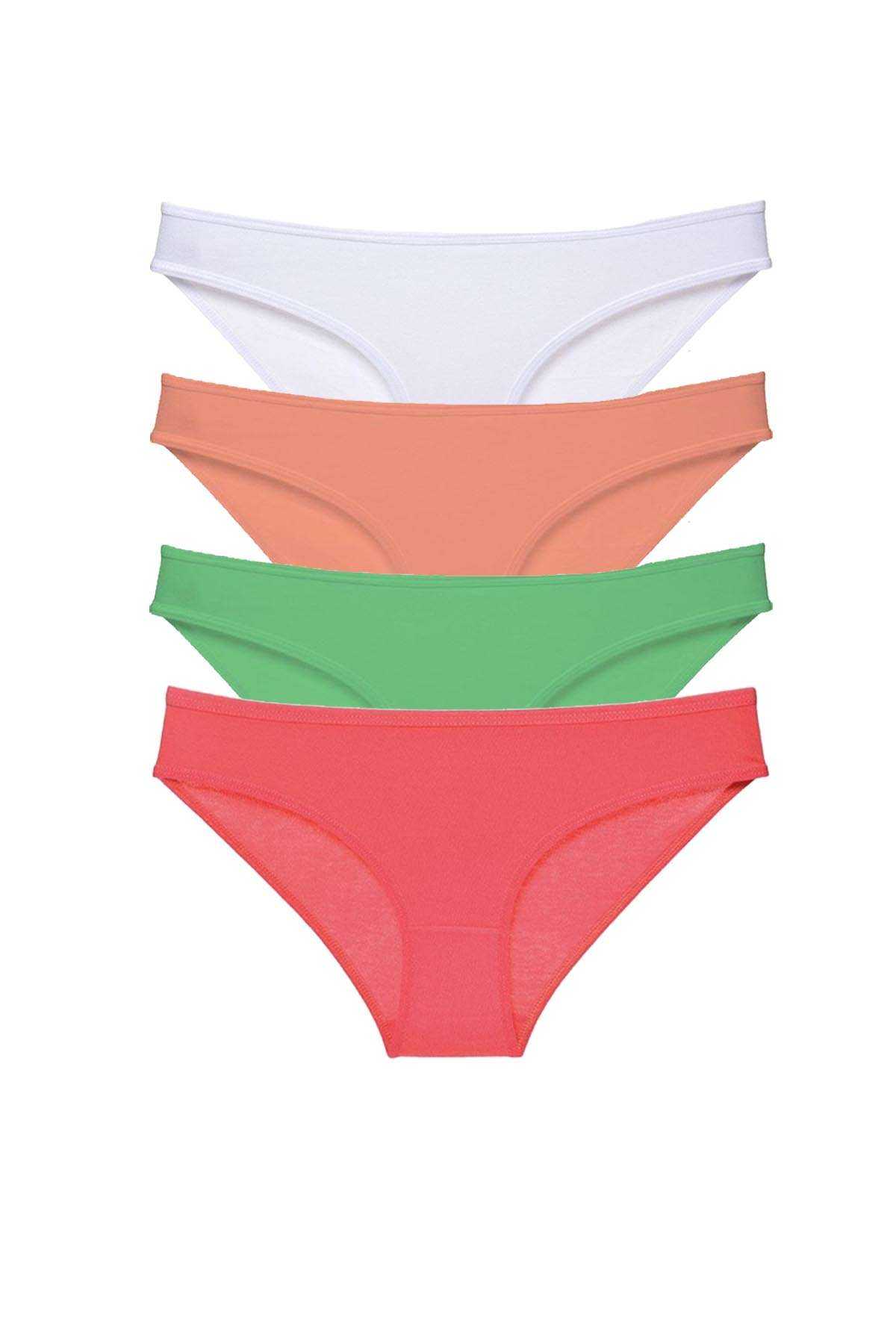 4pcs Super Eco Set Lycra Women Slip Panties 526