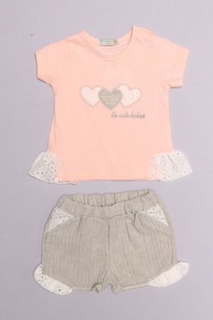 3-18 Month Baby Set Pink