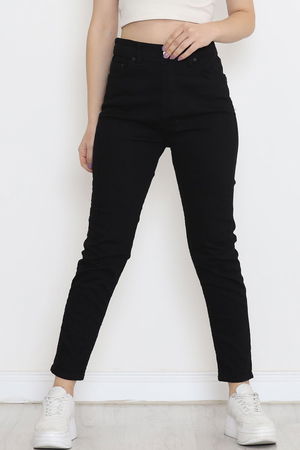 Narrow Leg Jeans Black1