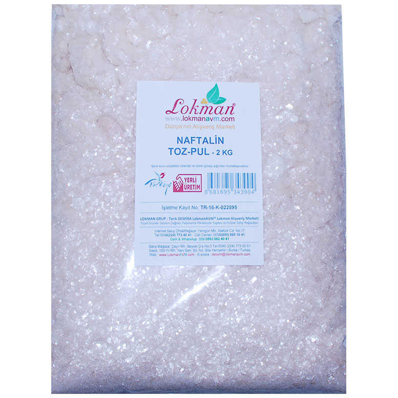 Naphthalene Powder Flakes 2000 Gr Package