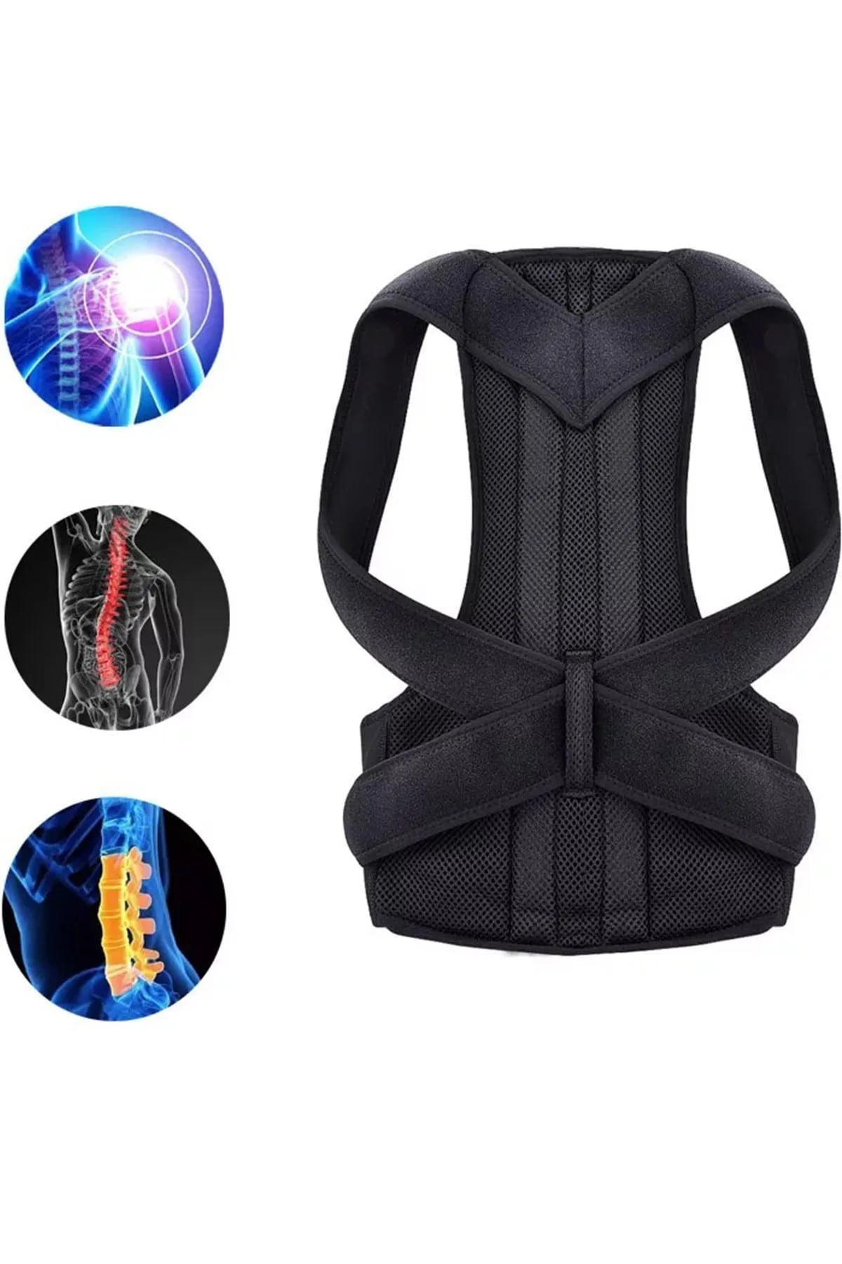 Underwire Upright Posture Brace Women Men Humpback Back Support Brace Waist Shoulder Back Support