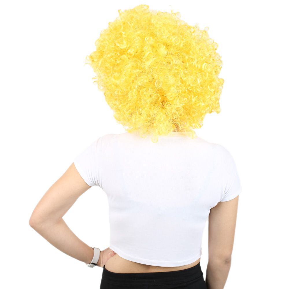 Animation Party And Clown Wig / Yellow