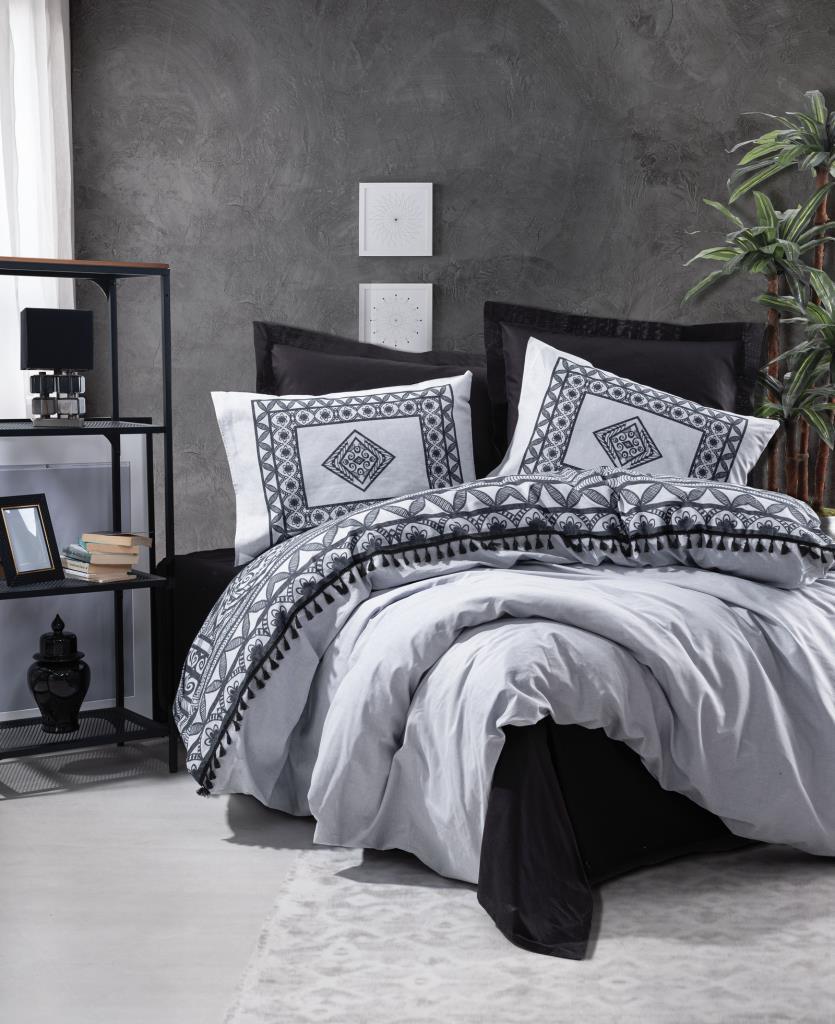 Double Duvet Cover Degno Black