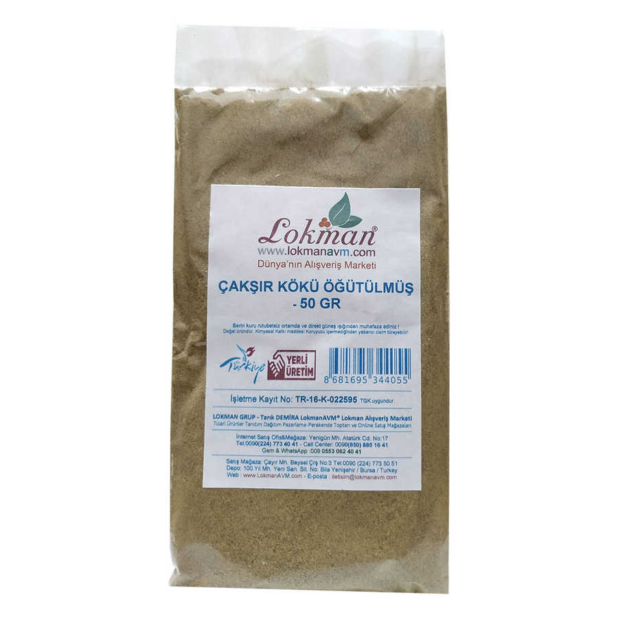 Chokeberry Root Natural Ground 50 Gr Package