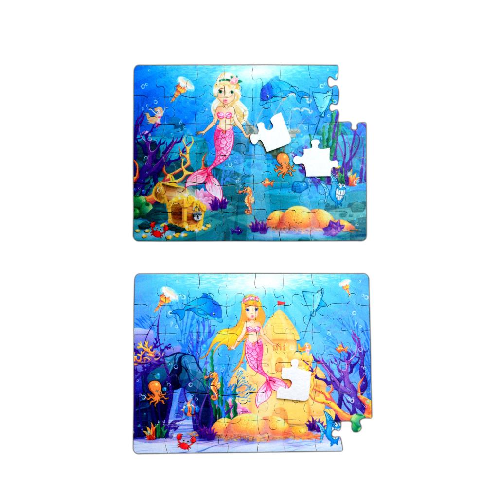 Mermaid 5+ Felt Jigsaw Puzzle - 5 Years Puzzle