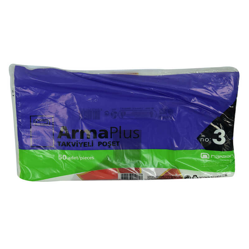 ArmaPlus Reinforced Bag Pouch Mixed Pattern Color 30X45 50 Pieces No:3