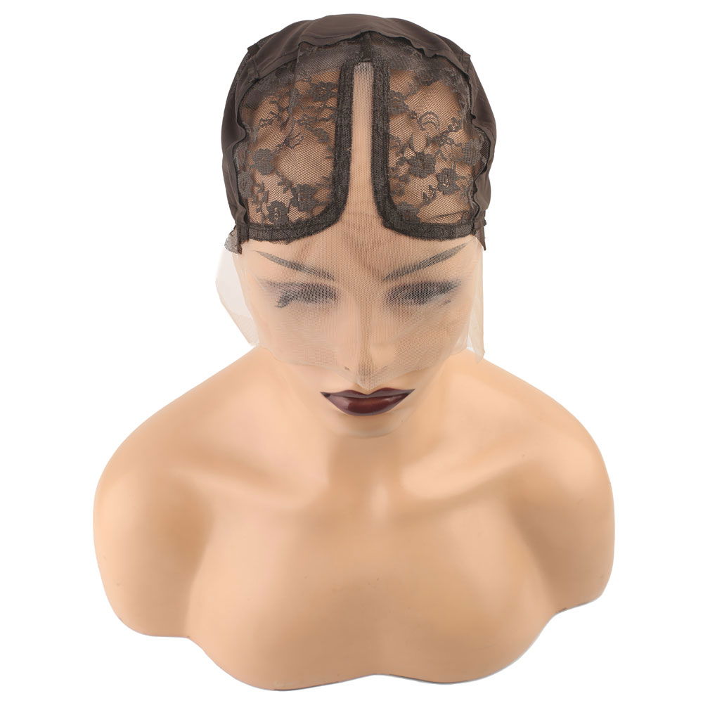 T Lace Tulle Wig Sewing Net / Brown