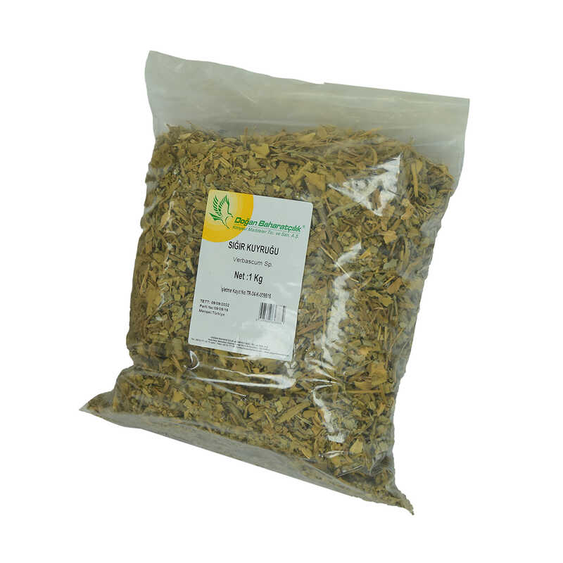 Mullein Herb Natural 1000 Gr Package