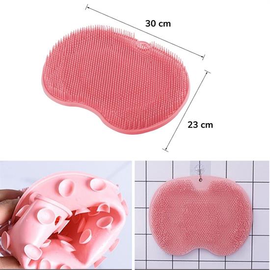 Butterfly Model Suction Cup Foot Shower Mat Silicone - Massage Pad