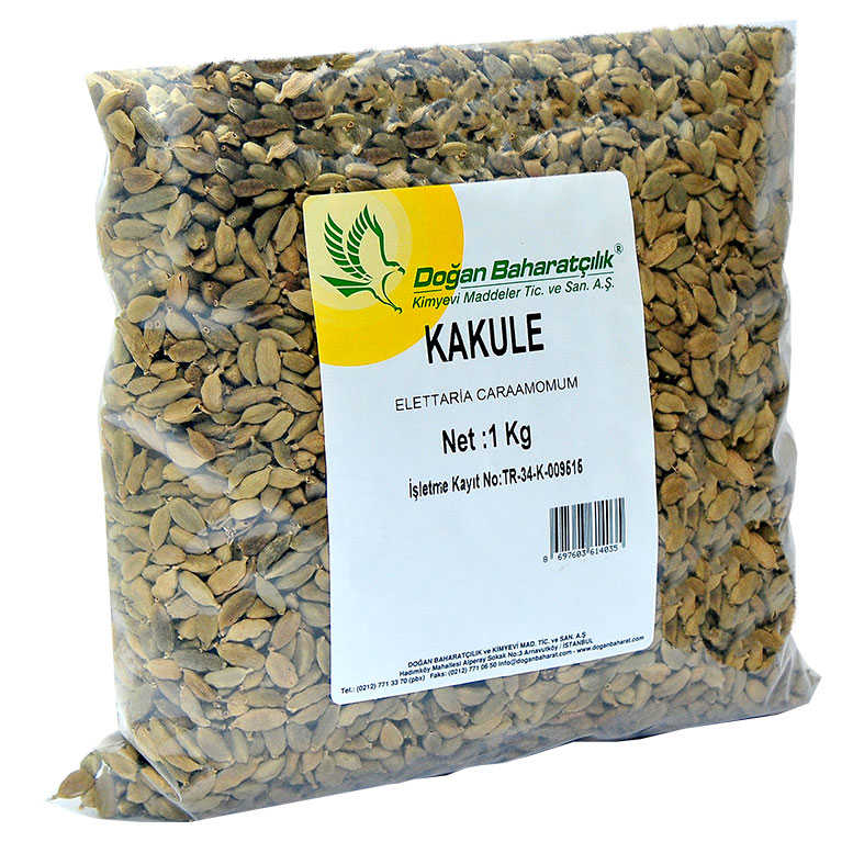 Cardamom Natural 1000 Gr Package