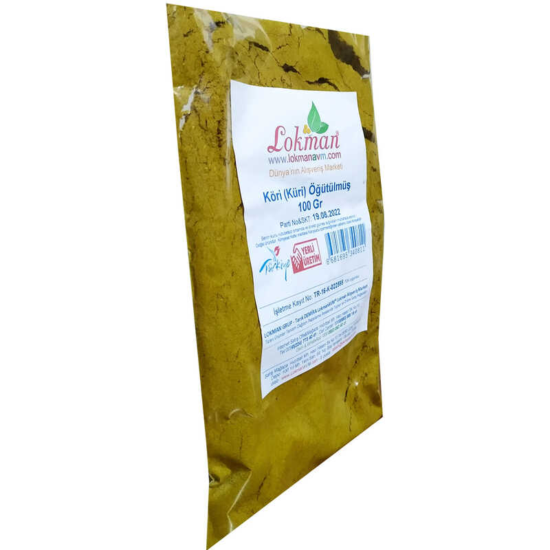 Curry Ground Spice Mix Curry Curry 100 Gr Package