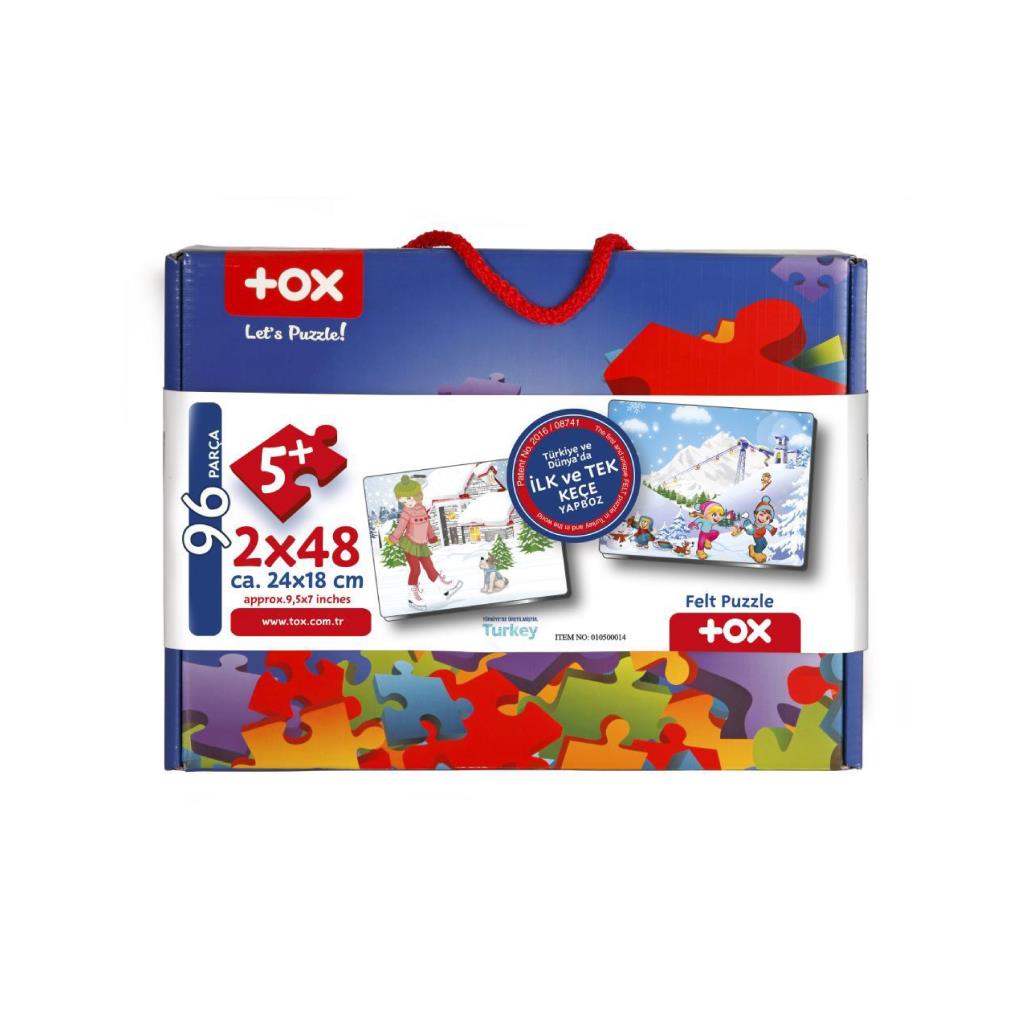 Winter 5+ Felt Jigsaw Puzzle - 5 Year Old Puzzle