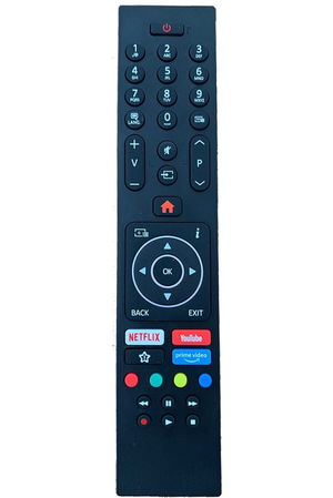 VESTEL Turn 4K Led Tv Remote - Netflix, Youtube, Primevideo Keypad Remote - LCD626