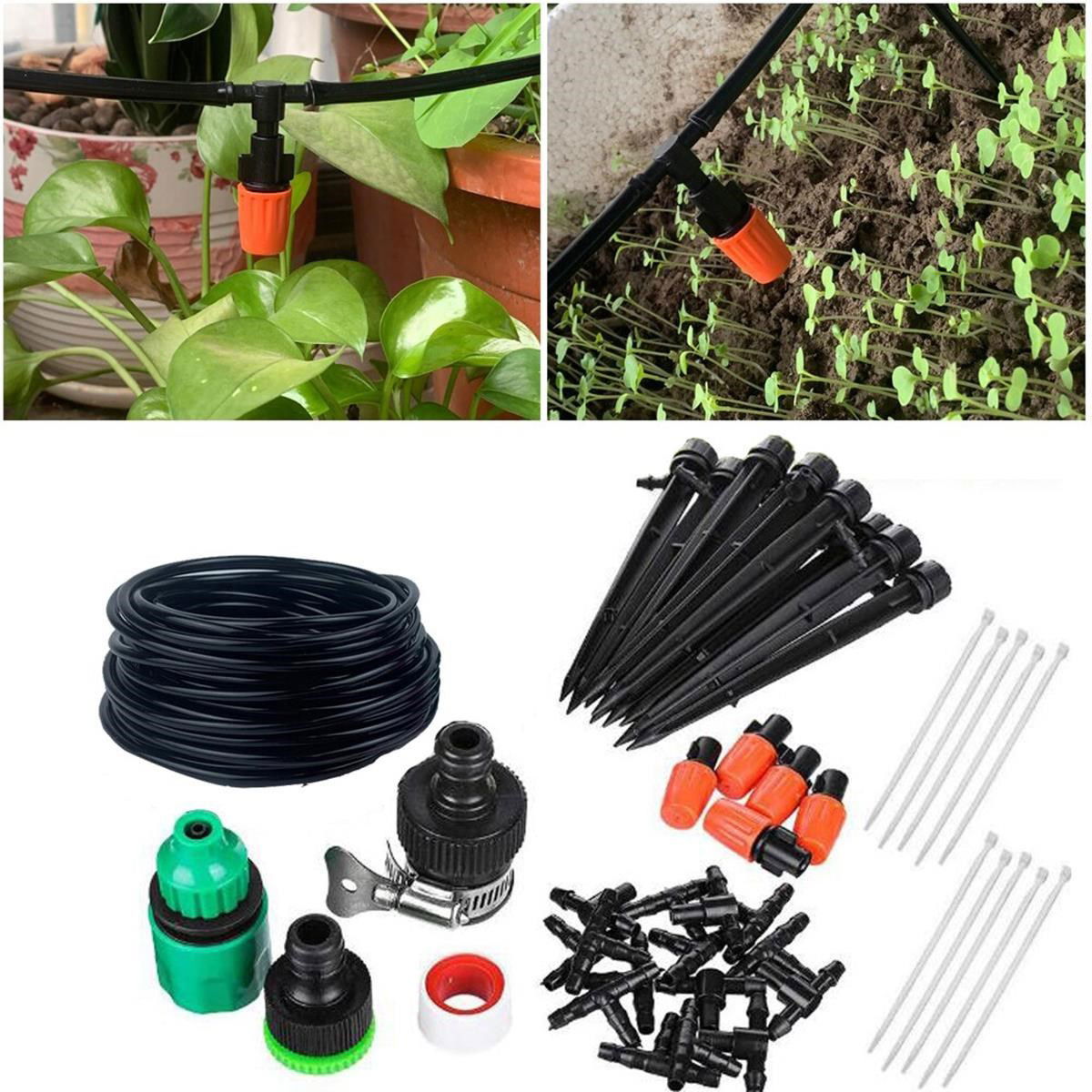 Micro Drip Irrigation - Garden Irrigation Hose Set 15 Meters