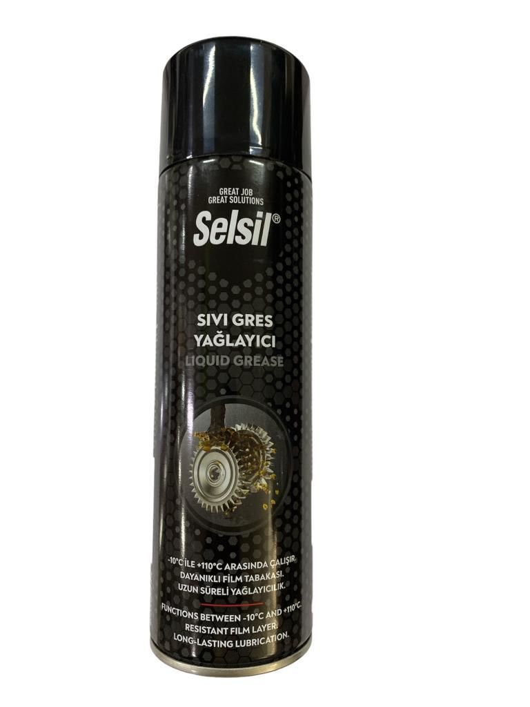 Selsil Liquid Grease Lubricating Spray 500 ml