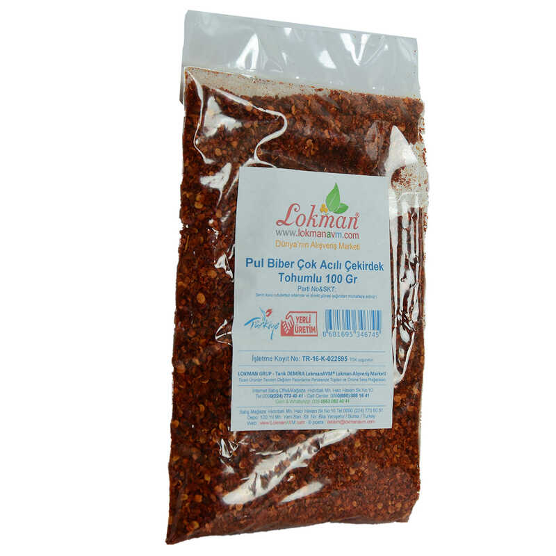 Chili Pepper Very Hot Seeded 100 Gr Package