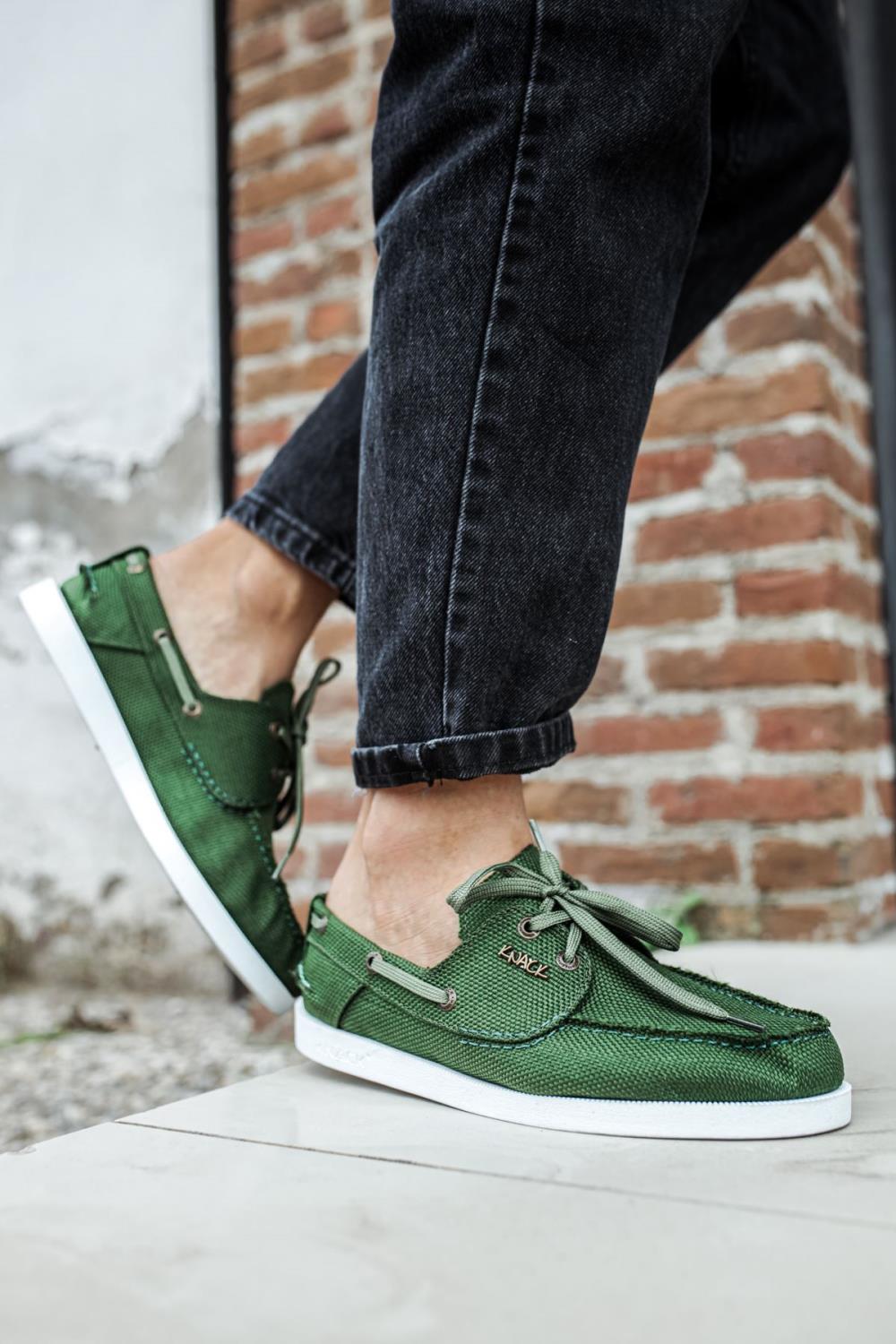 Seasonal Linen Shoes Green