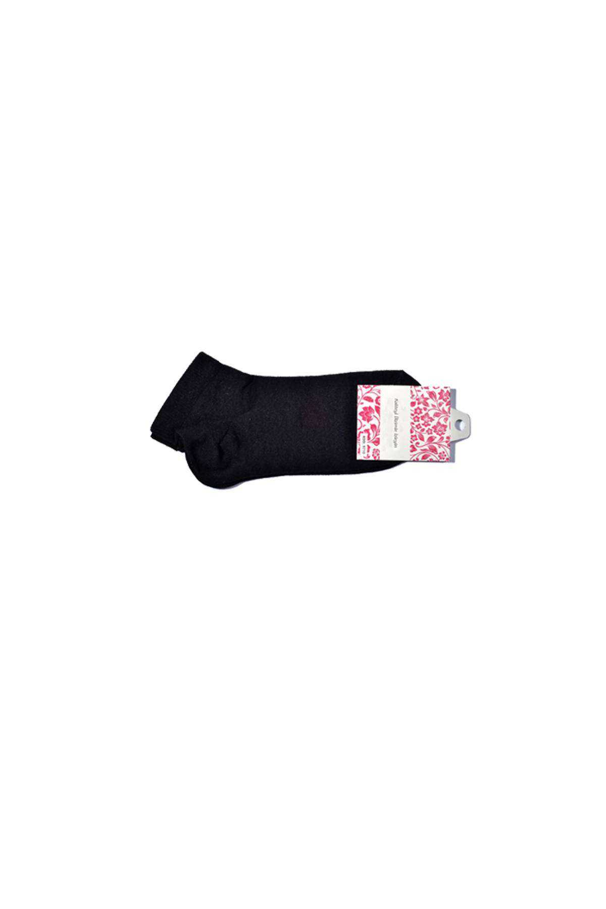 Black Women's Ankle Socks 12 pairs