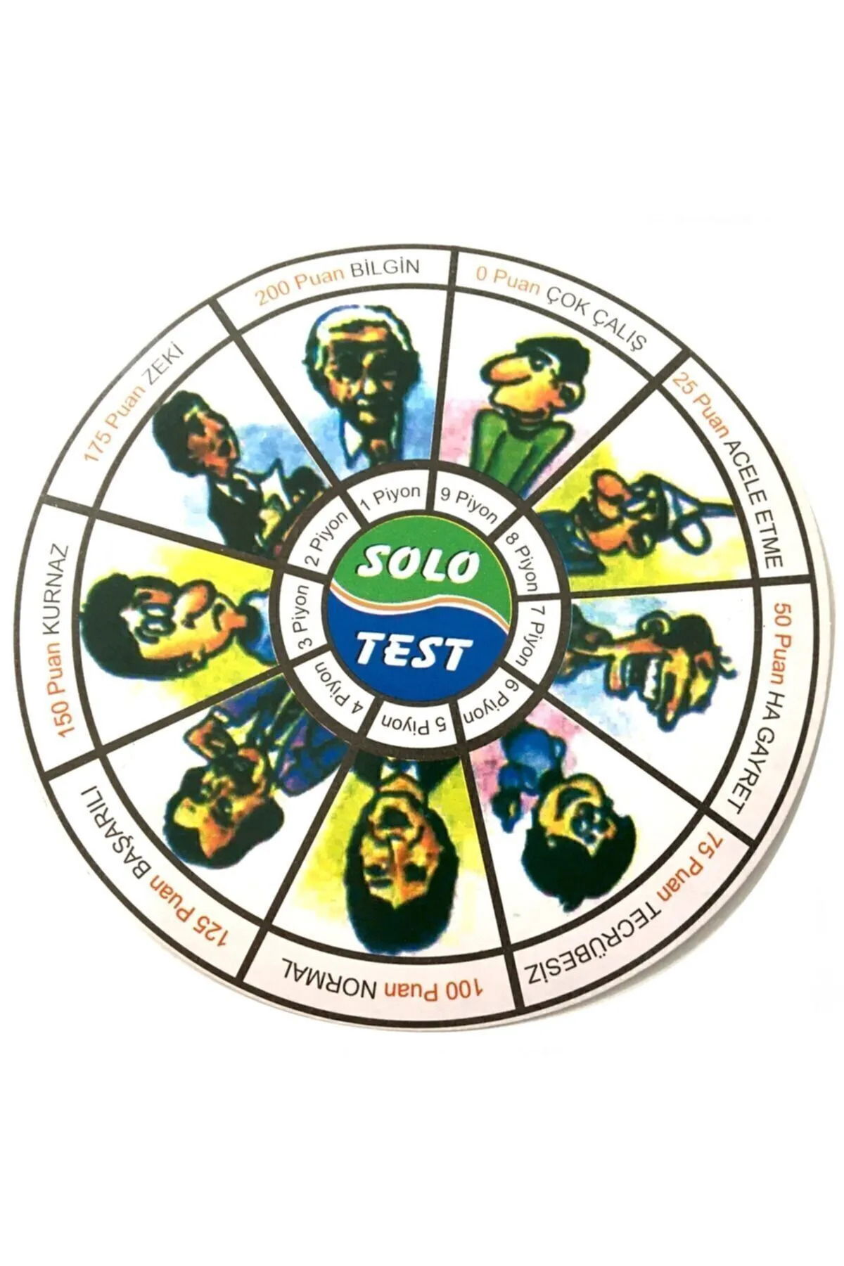 24 Pieces Solo Test Brain Game Nostalgia - Turk