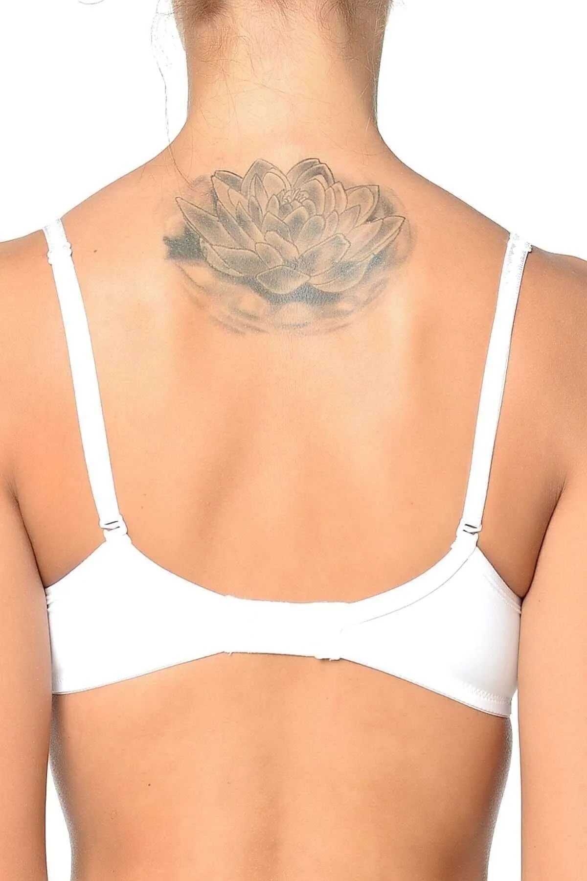 Women's White Casual Basic Padded Push-Up Bra 2250