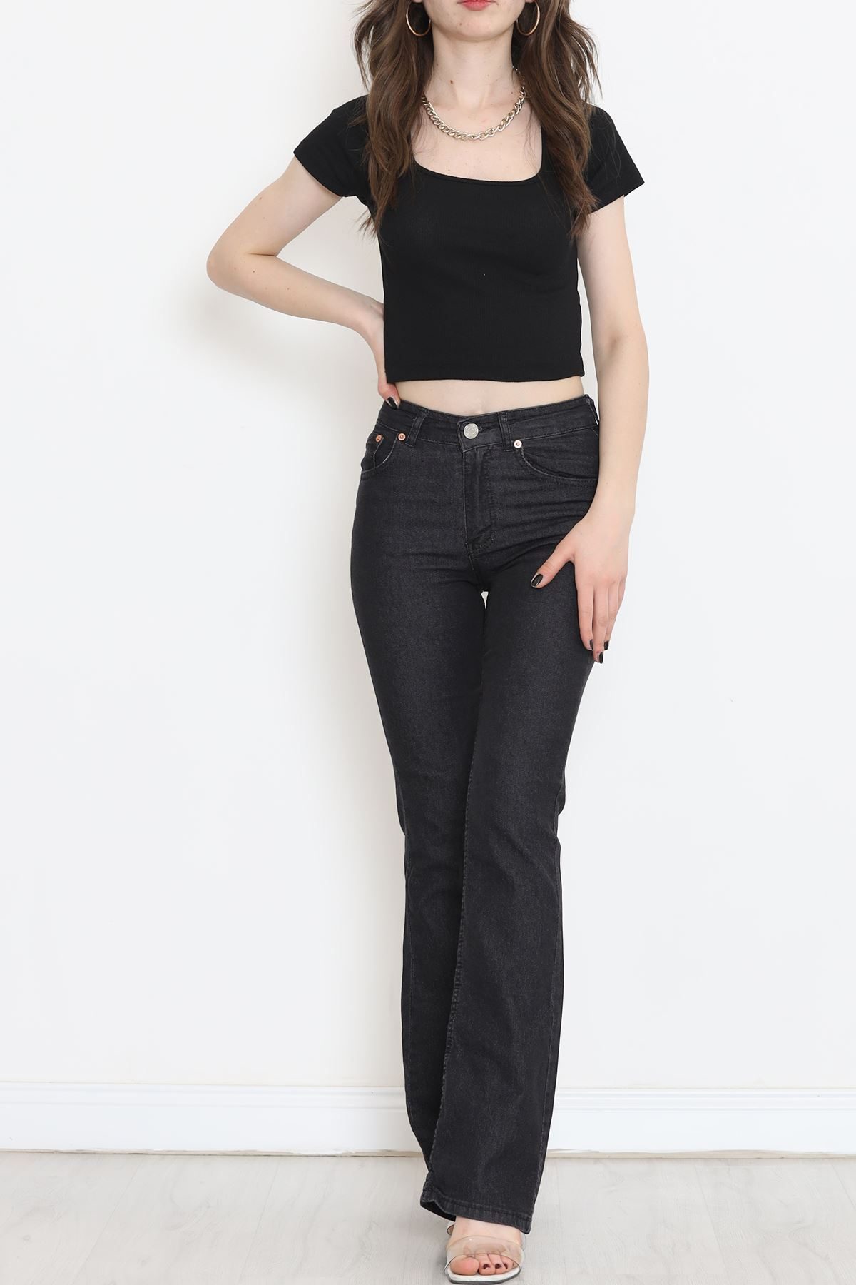 Flared Jeans Pants Koyufüme