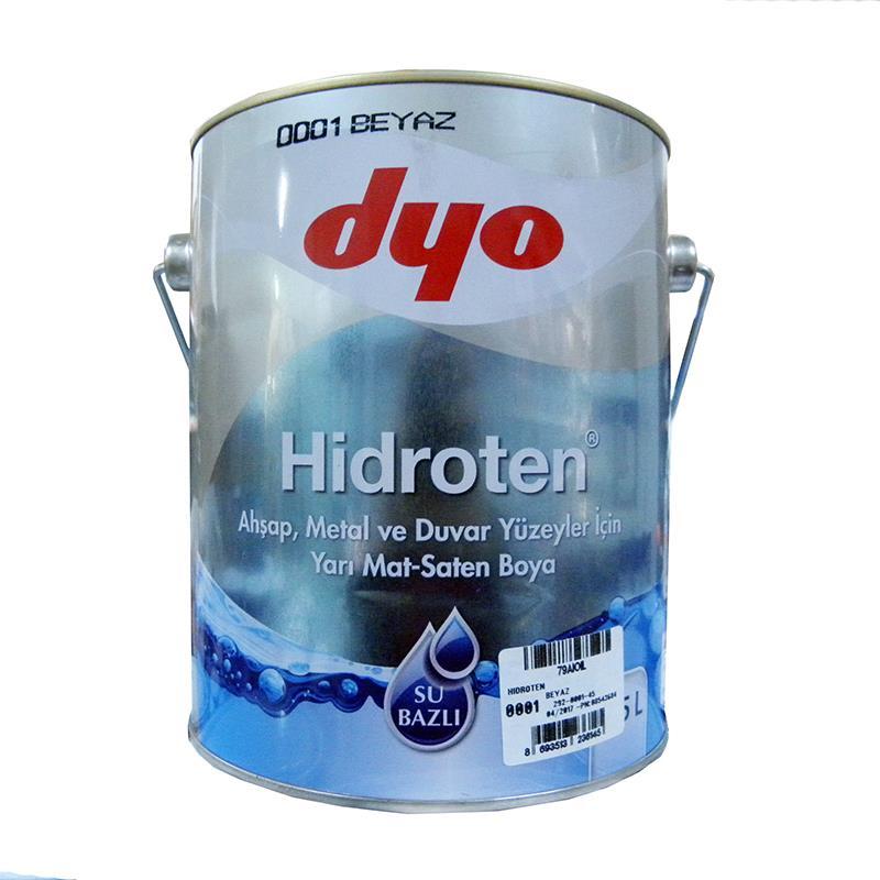 Dyo Hidroten Semi-Matt Synthetic Metal Wood Paint 2.5 Liters