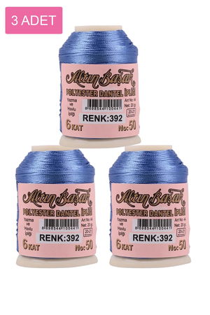 3 Pieces Altinbasak Oya and Lace Floss 20 gr - Turk - No: 392