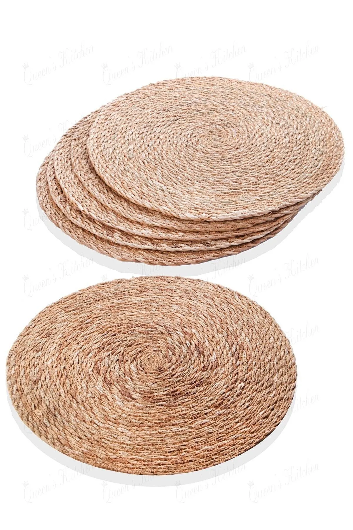 Decorative Modern 35 Cm Wicker American Service 1 Piece Turk-BLSSGS35