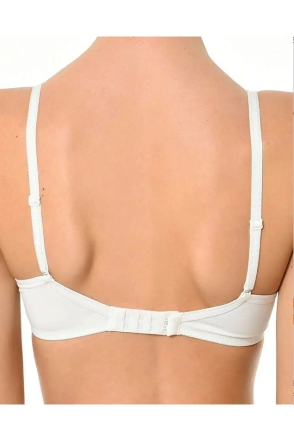 Women's Ecru Casual Basic Padded Push-Up Bra 2250